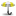 Umbrella Yellow Icon 16x16 png